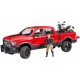 AM 2500 Power Wagon con Ducati Desert Sled e conducente - Bruder 02502
